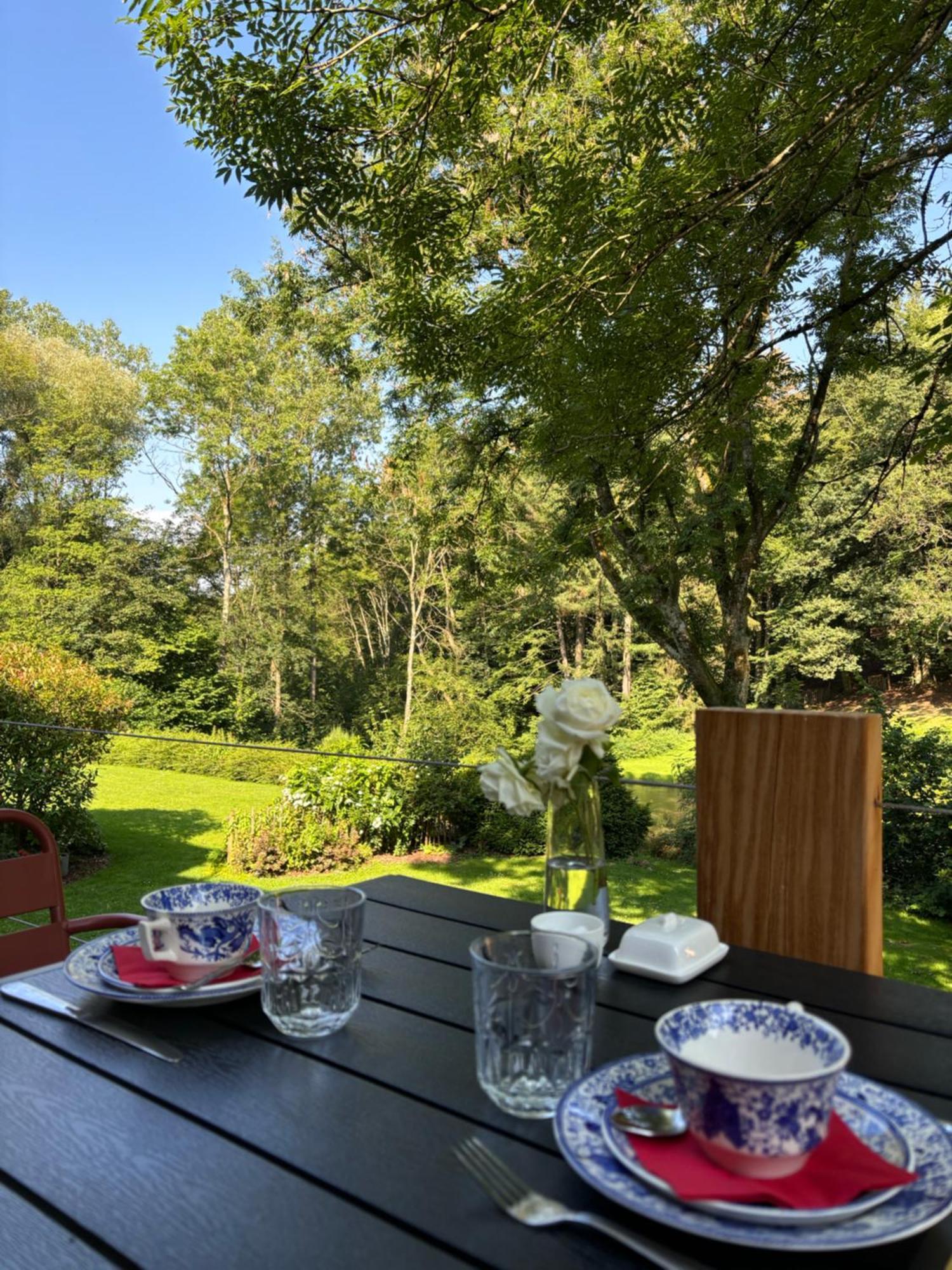 B&B Les Oiseaux De Passage Harre ภายนอก รูปภาพ